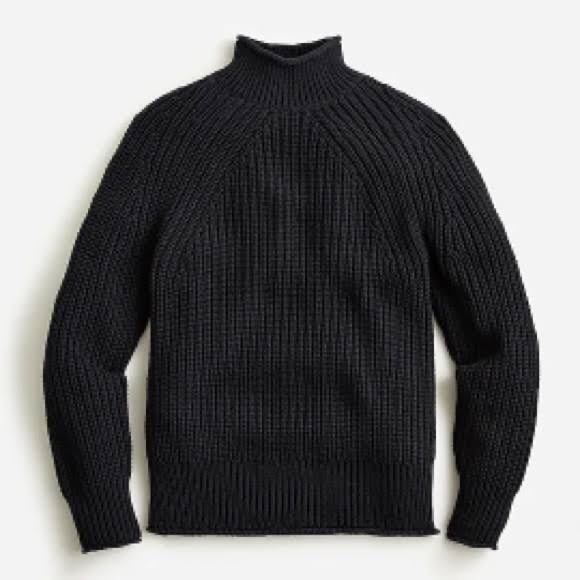 J. Crew Sweaters - J.Crew classic chunky roll neck sweater, size medium